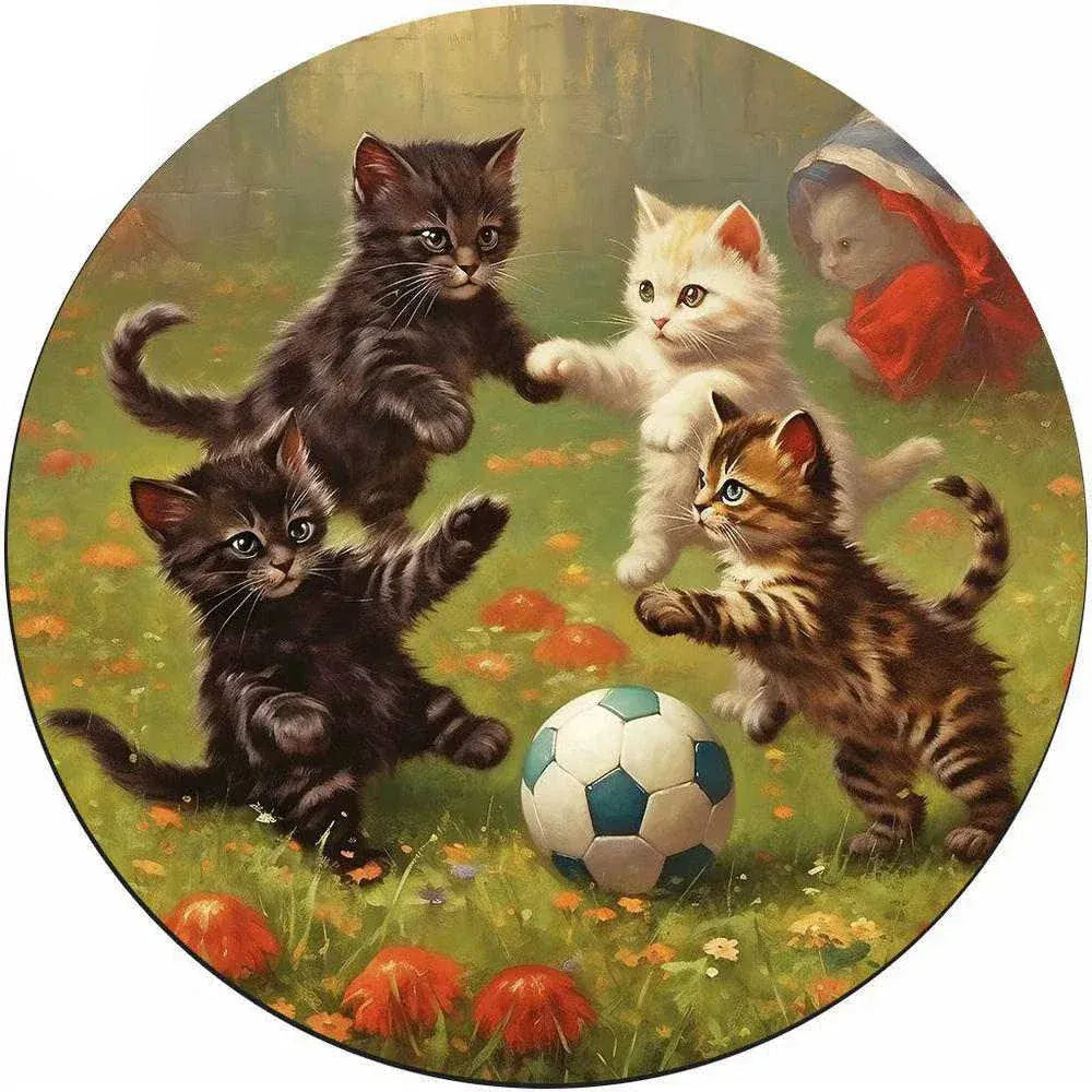 puzzle circulaire animaux I boutique1one TT-YPAN-6148-A3