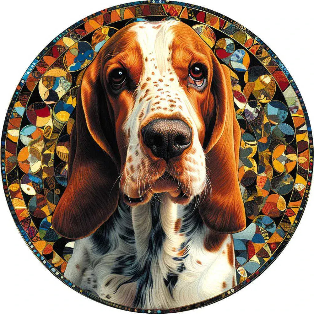 puzzle circulaire animaux I boutique1one TT-YPAN-6158-A3