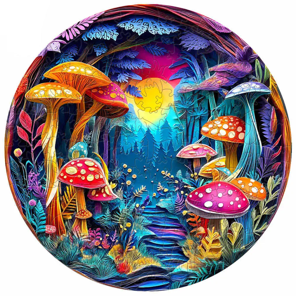 puzzle circulaire animaux I boutique1one TT-YPAN-6162-A5