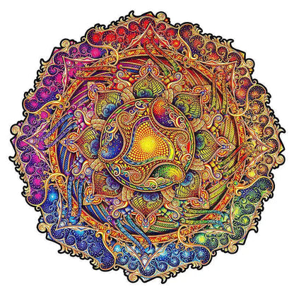 puzzle circulaire coloré mandala et autres I Full Puzzle MANDALA 2 ≈300 PCS