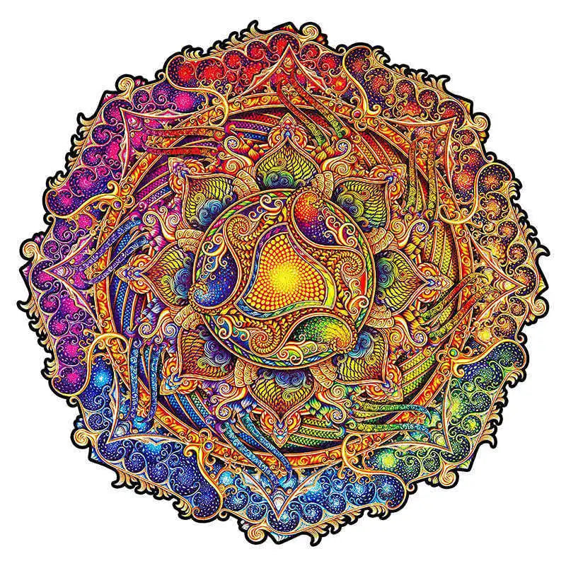 puzzle circulaire coloré mandala et autres I boutique1one YPan-02-A4