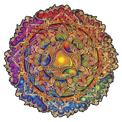 puzzle circulaire coloré mandala et autres I Full Puzzle MANDALA 2 ≈100 PCS