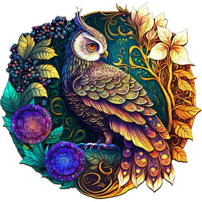 puzzle circulaire coloré mandala et autres I Full Puzzle OISEAU ≈300 PCS