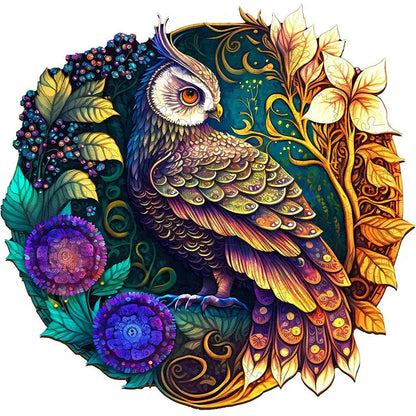 puzzle circulaire coloré mandala et autres I Full Puzzle OISEAU ≈200 PCS