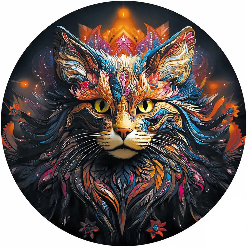 puzzle circulaire d'animaux I boutique1one TT-YPAN-3699-A5