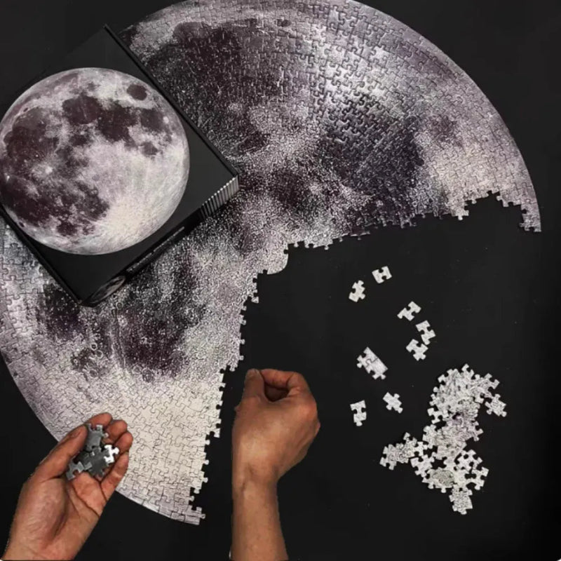 puzzle circulaire géant de la lune I boutique1one