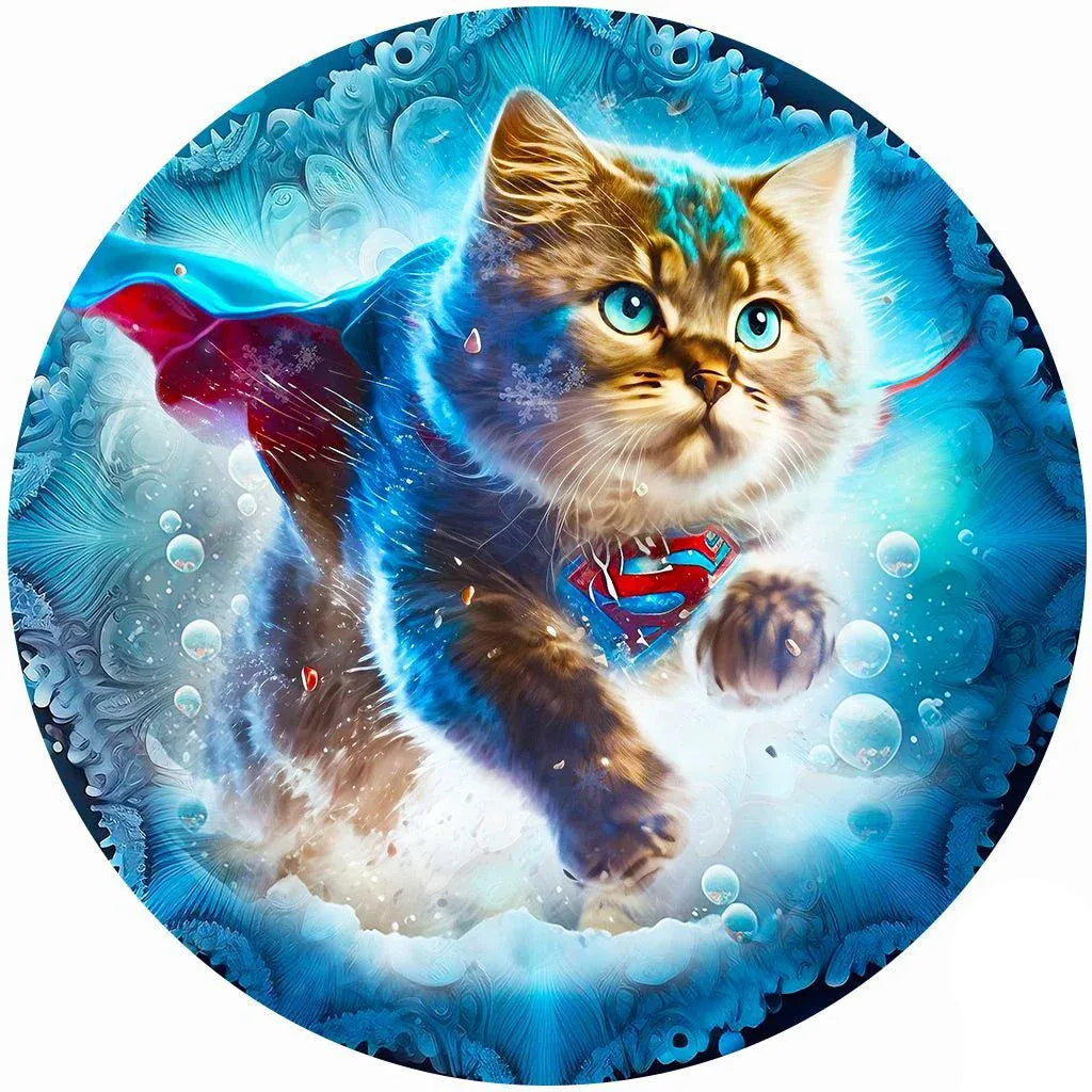puzzle circulaire paysage animaux et autres I boutique1one TT-YPAN-167-A3