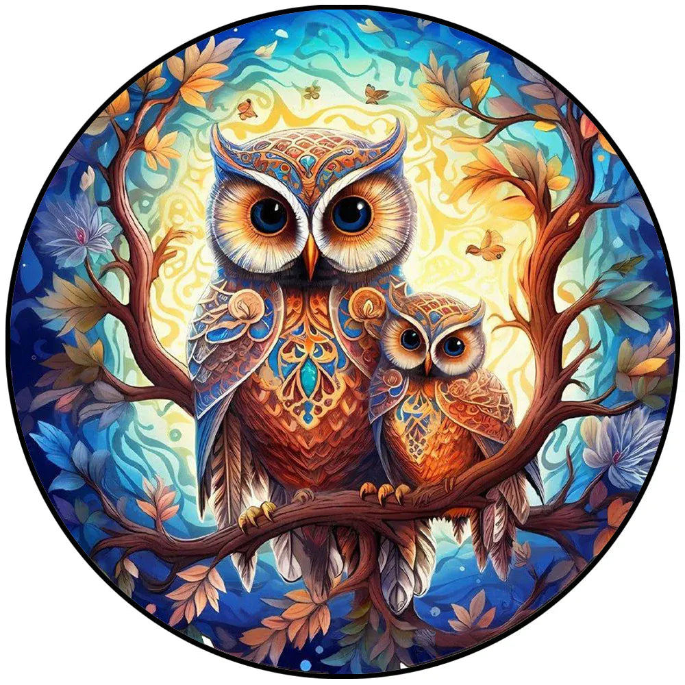 puzzle circulaire paysage animaux et autres I boutique1one TT-YPAN-213-A3