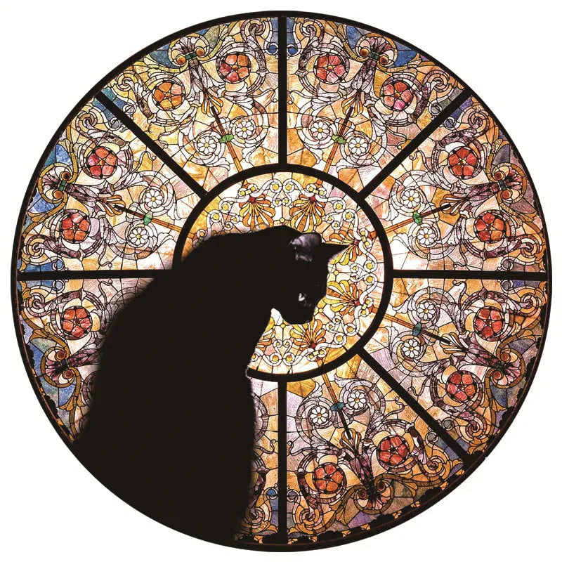 puzzle circulaire paysage animaux et autres I boutique1one TT-YPAN-4357-A3