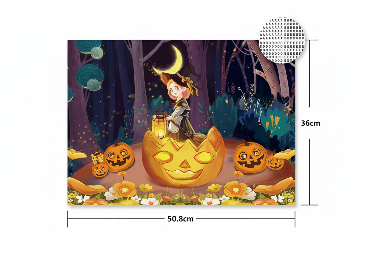puzzle citrouille d'halloween I boutique1one