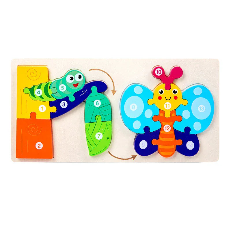puzzle cycle de la vie I boutique1one butterfly