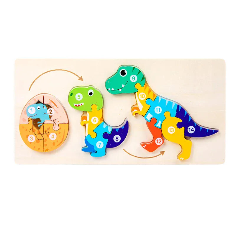puzzle cycle de la vie I boutique1one dinosaur