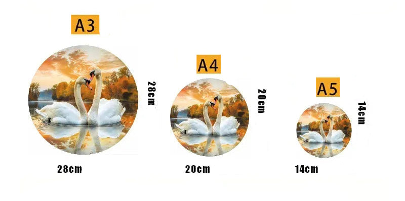 puzzle cygne et autres I boutique1one