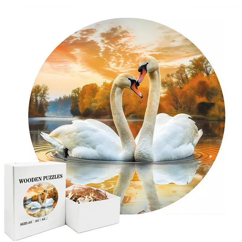puzzle cygne et autres I boutique1one