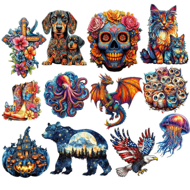 puzzle d'animaux et autres I boutique1one