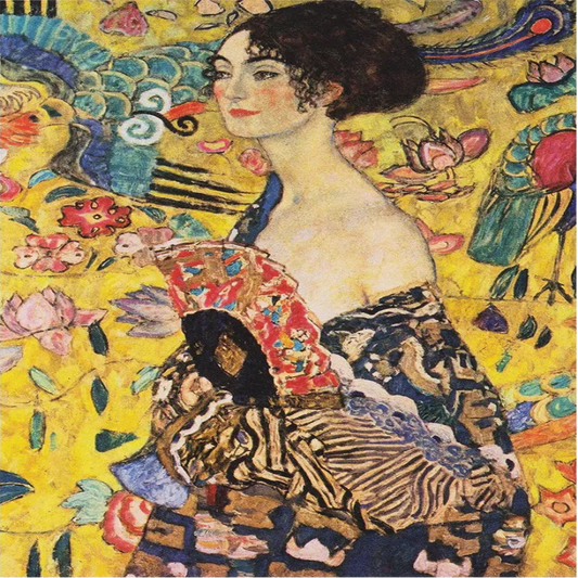 puzzle dame a l'éventail I boutique1one Lady With Fan