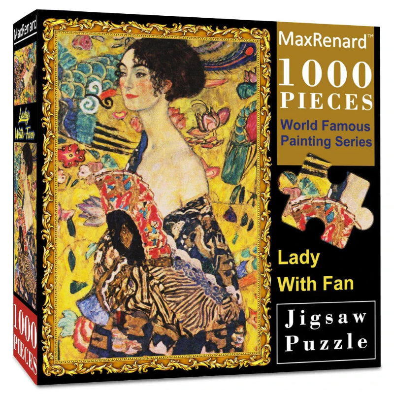 puzzle dame a l'éventail I boutique1one Lady With Fan