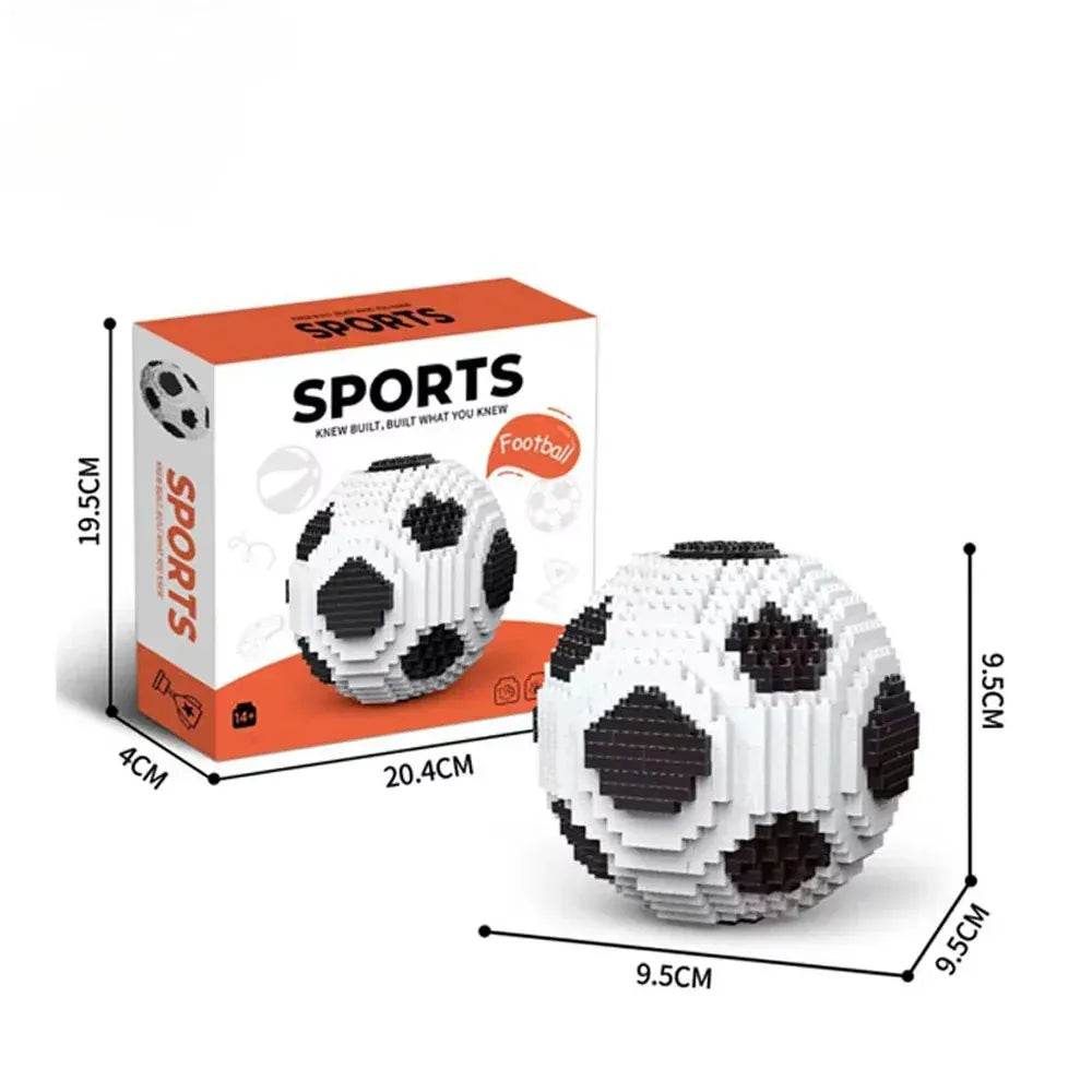 puzzle de construction en 3D ballon de foot I boutique1one