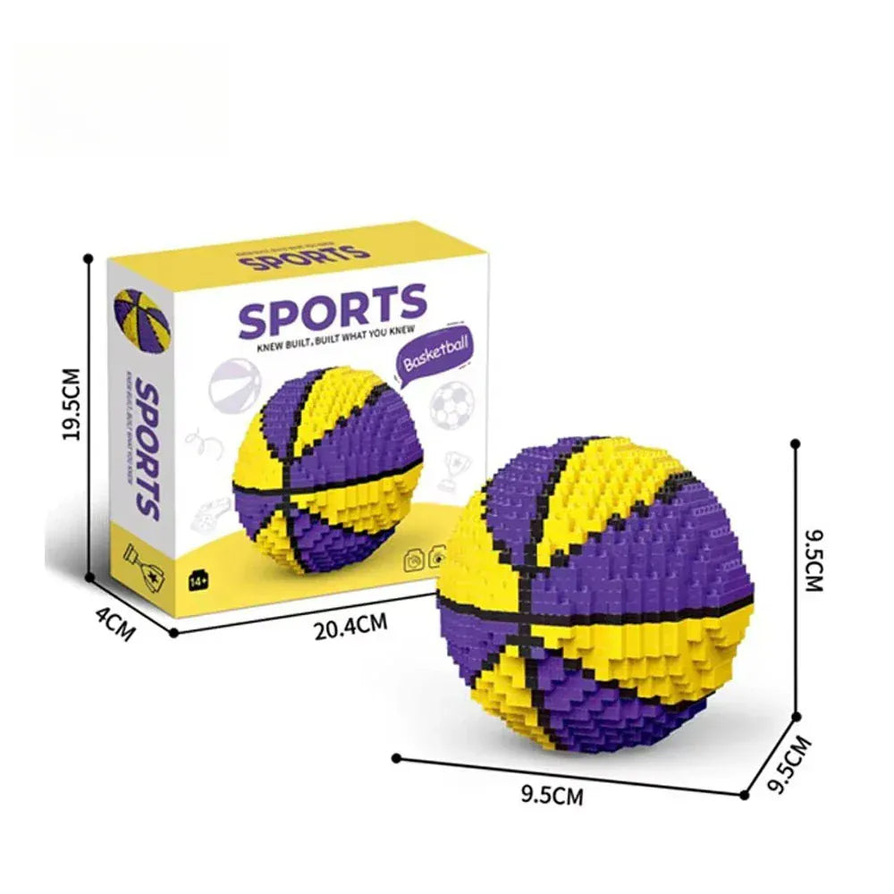 puzzle de construction en 3D ballon de foot I boutique1one
