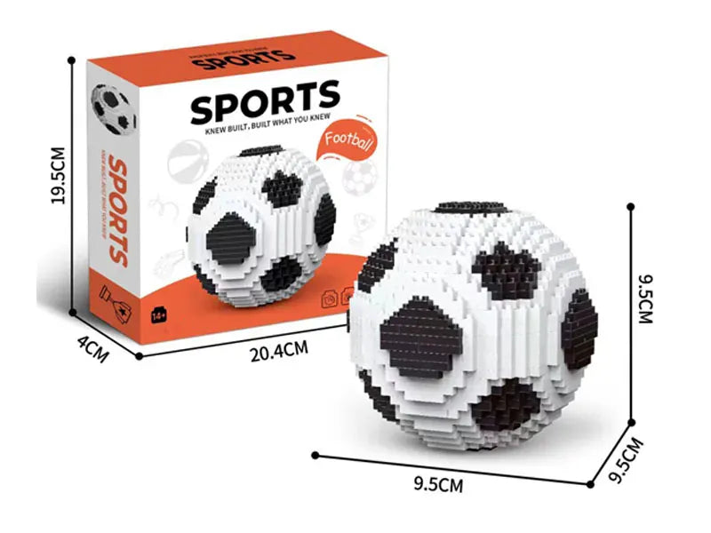 puzzle de construction en 3D ballon de foot I boutique1one Football