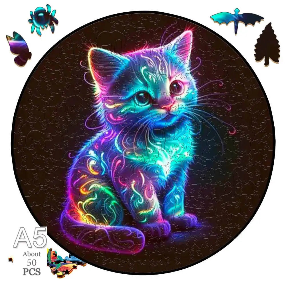puzzle de différent modèle de chat I boutique1one TT-YPAN-3780-A5