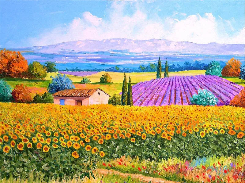 puzzle de différent modèle de paysage I boutique1one NO.509(no manual)