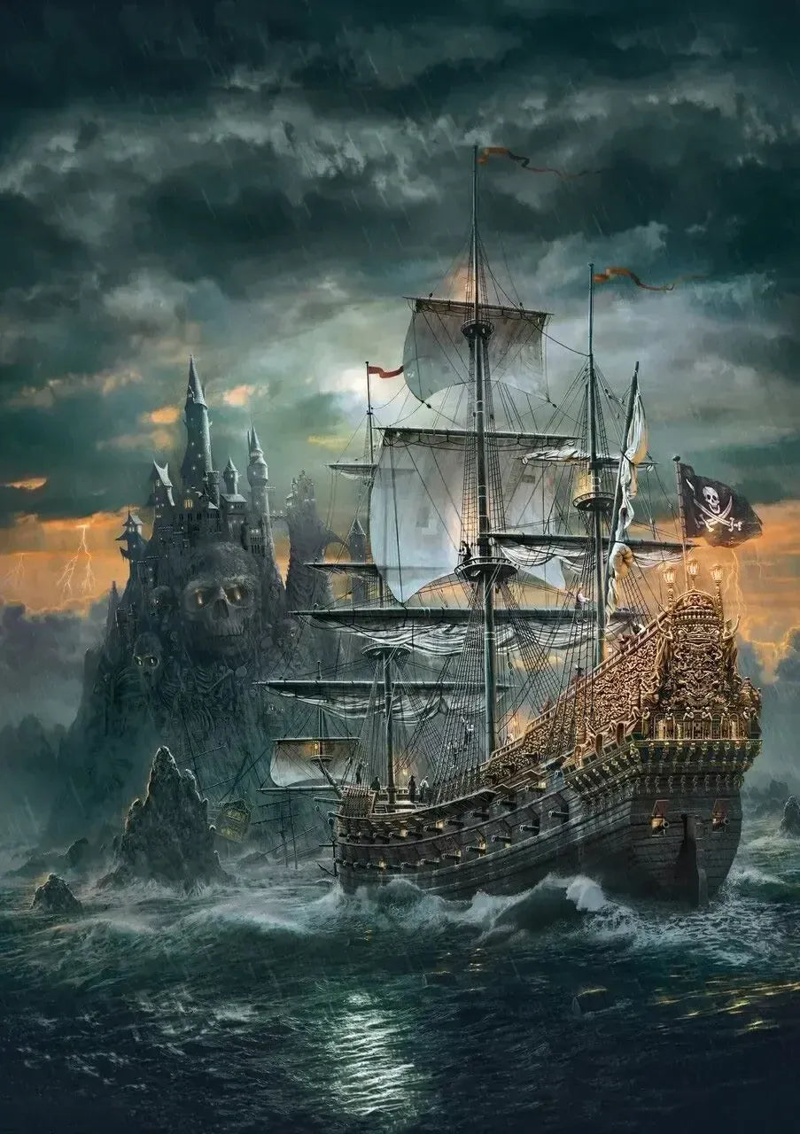 puzzle de différent modèle I boutique1one B129Pirate ship