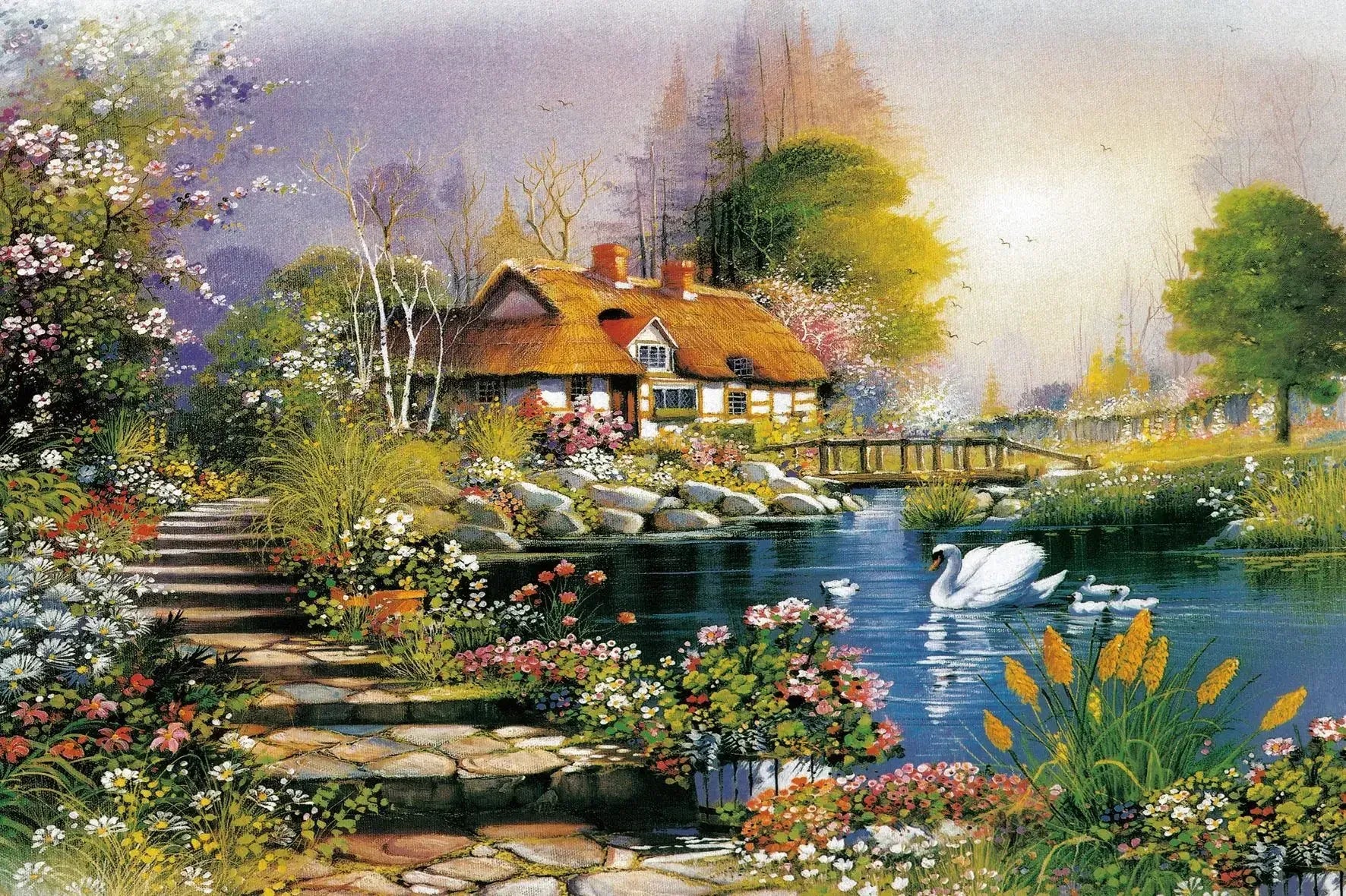 puzzle de différent modèle I boutique1one B144Swan Lake