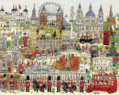 puzzle de différent modèle I Full Puzzle LONDRES / 75cm/50cm