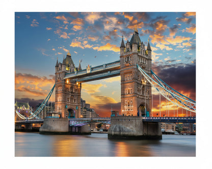 puzzle de différent modèle I Full Puzzle LE PONT DE LONDRES / 75cm/50cm