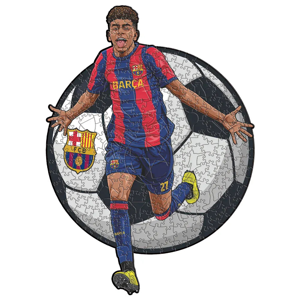puzzle de joueur de foot varié I boutique1one