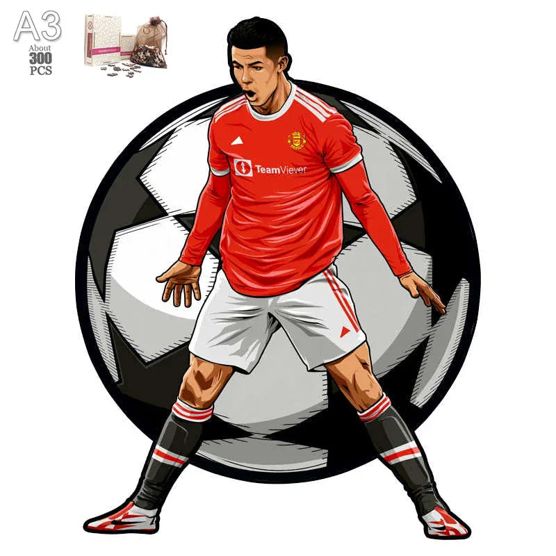 puzzle de joueur de foot varié I boutique1one ZQ-CR01-A3