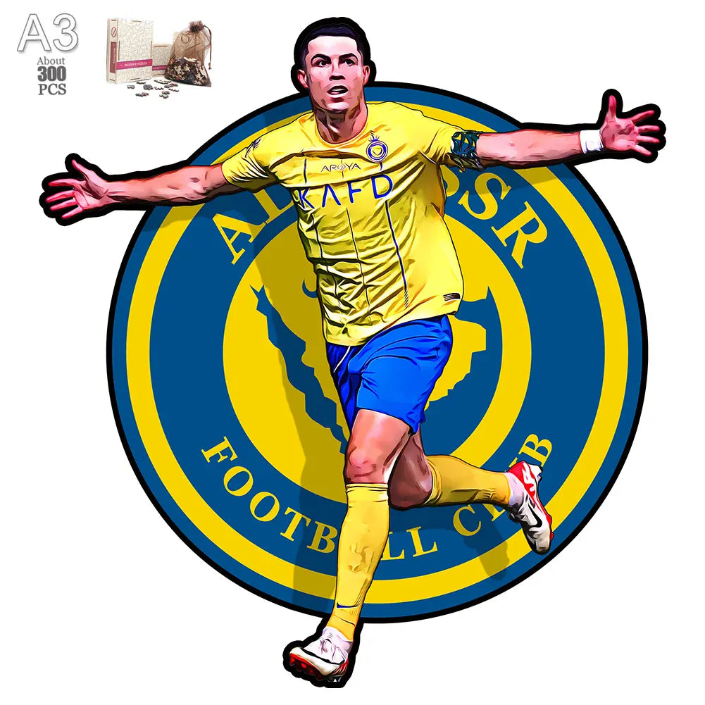 puzzle de joueur de foot varié I boutique1one ZQ-CR02-A3