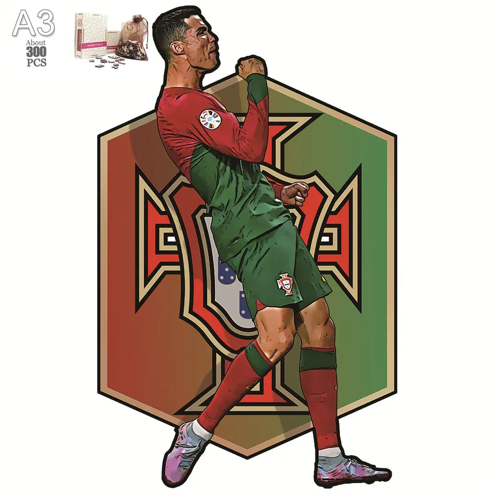 puzzle de joueur de foot varié I boutique1one ZQ-CR03-A3