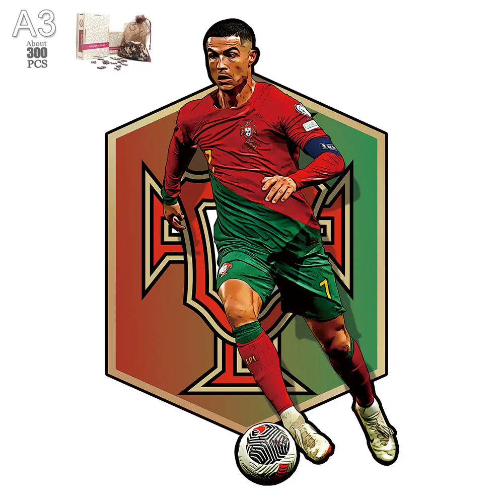 puzzle de joueur de foot varié I boutique1one ZQ-CR05-A3