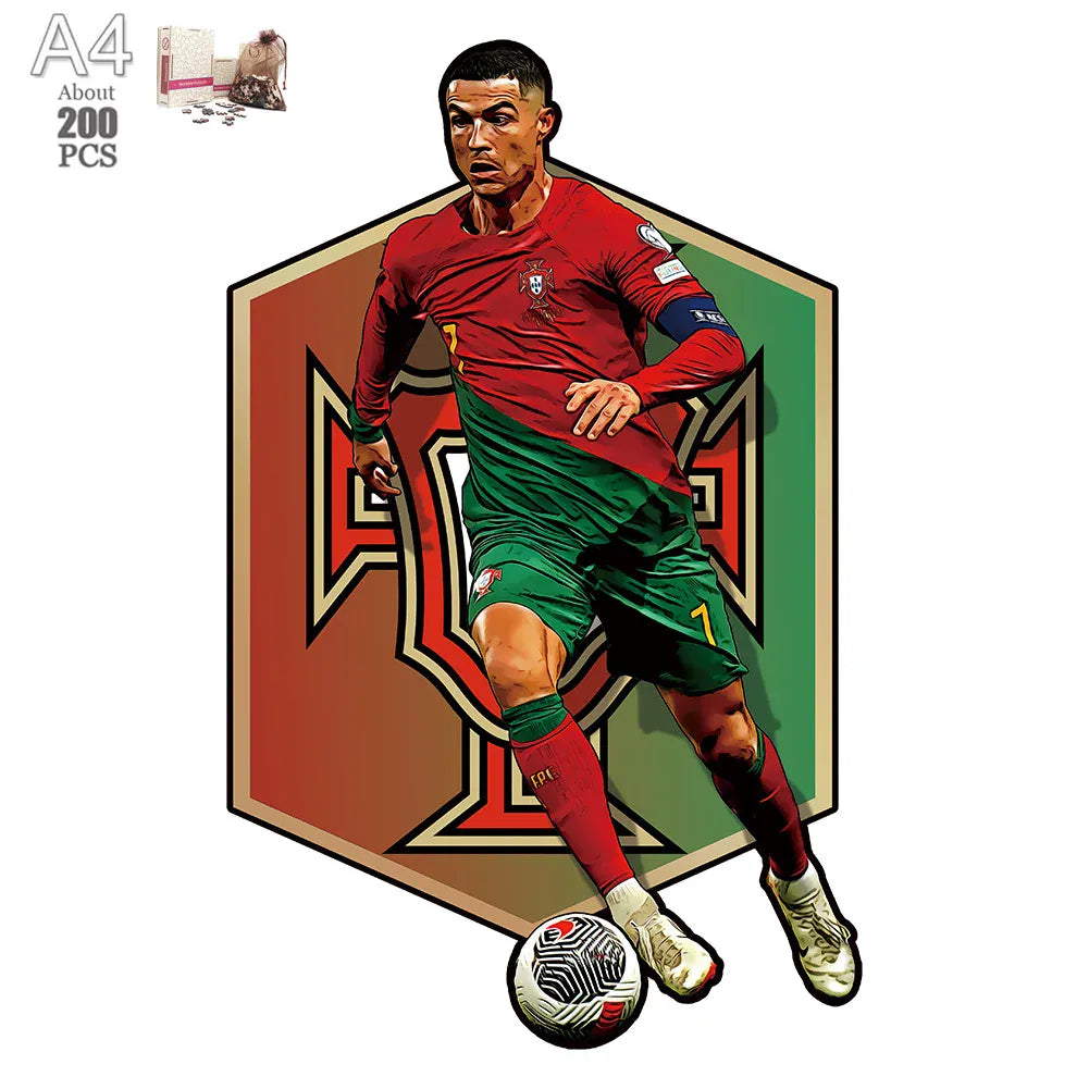 puzzle de joueur de foot varié I boutique1one ZQ-CR05-A4