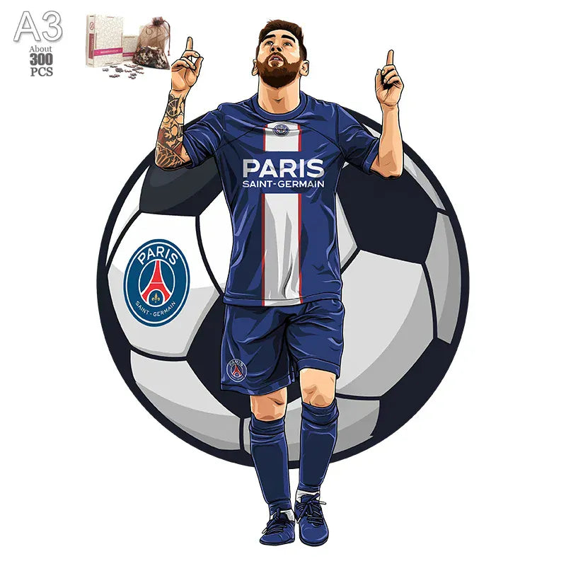 puzzle de joueur de foot varié I boutique1one ZQ-MX-02-A3