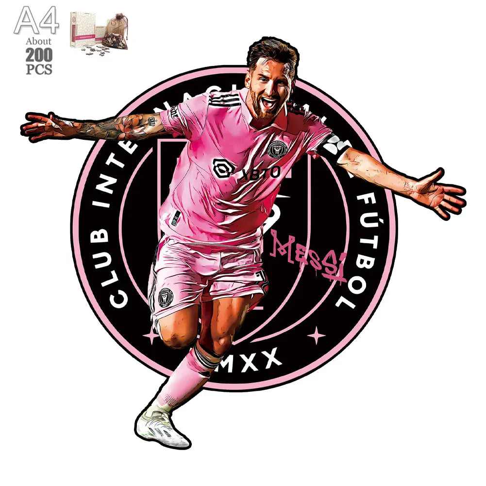 puzzle de joueur de foot varié I boutique1one ZQ-MX-03-A4