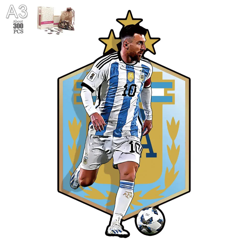 puzzle de joueur de foot varié I boutique1one ZQ-MX-04-A3