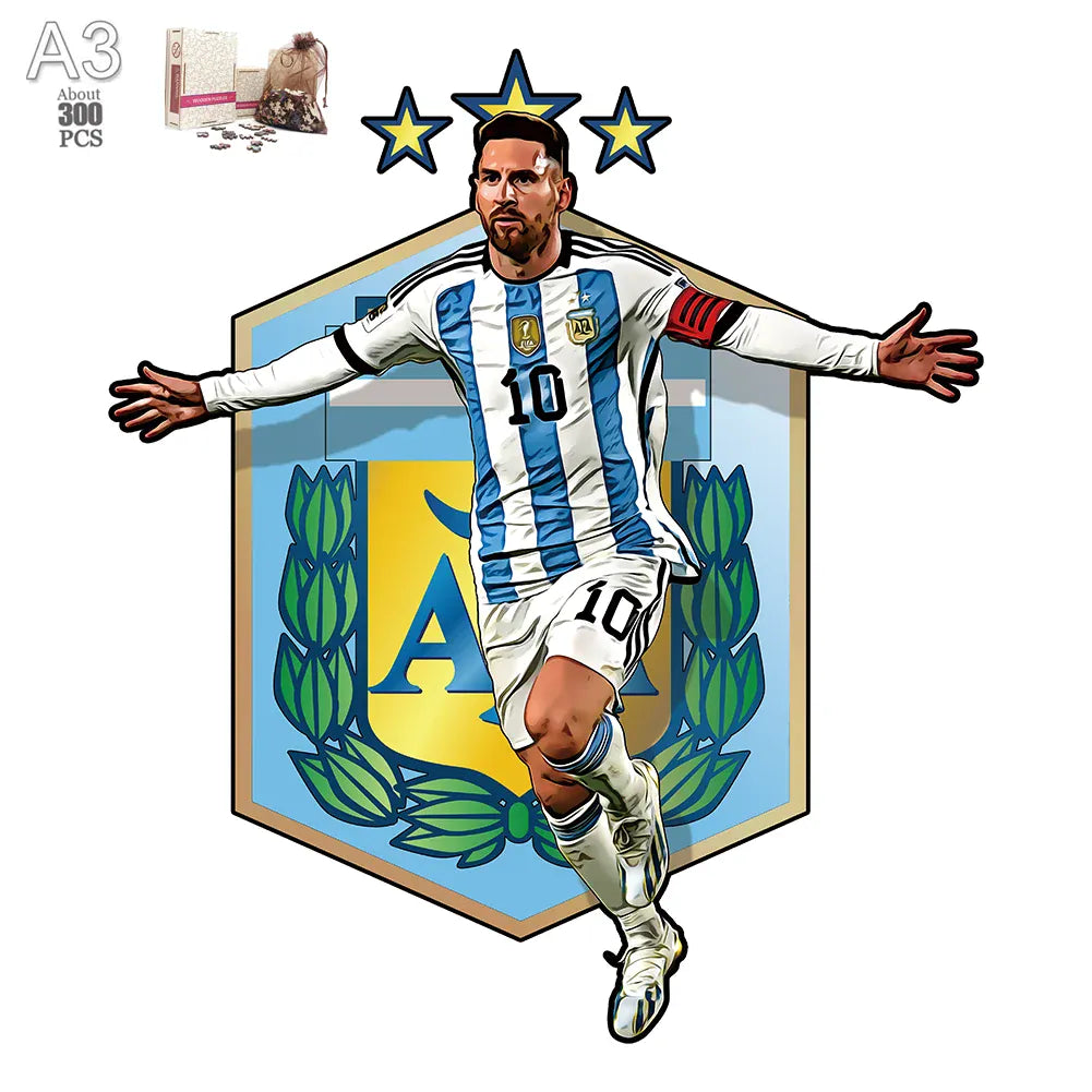 puzzle de joueur de foot varié I boutique1one ZQ-MX-05-A3