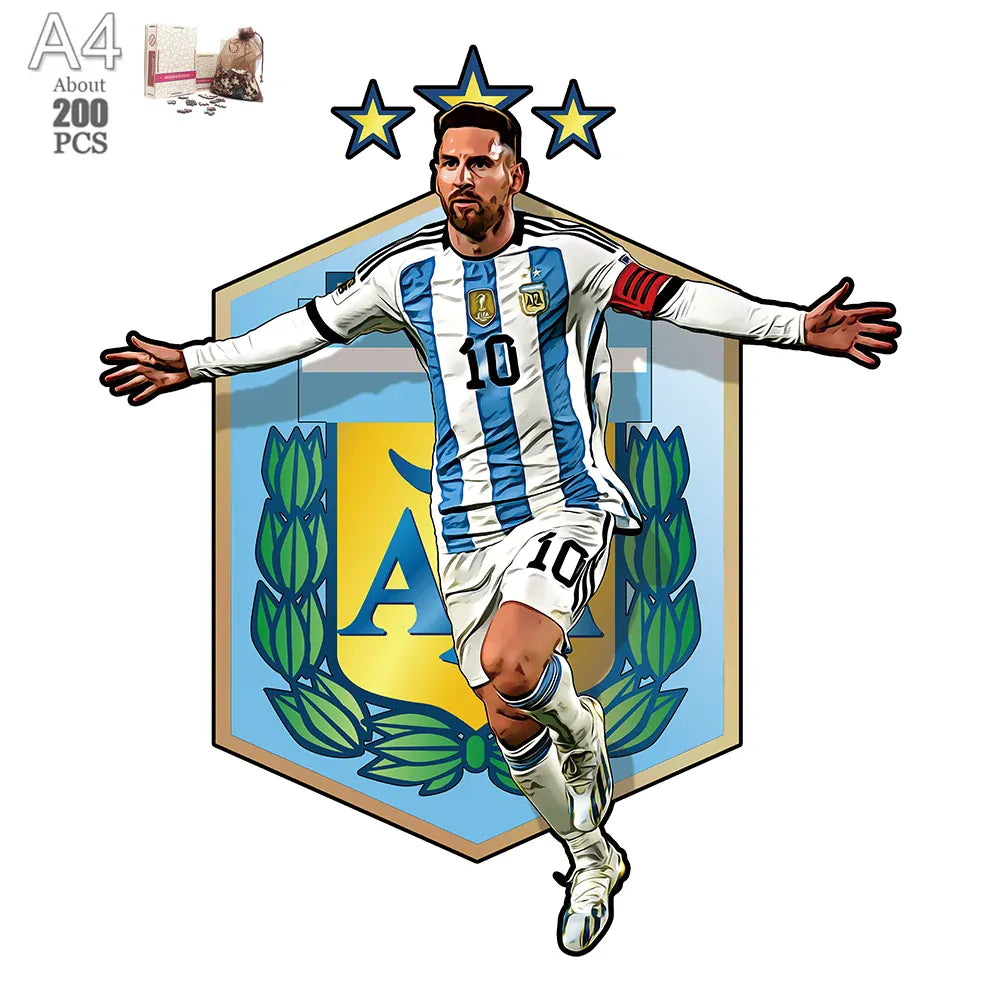 puzzle de joueur de foot varié I boutique1one ZQ-MX-05-A4