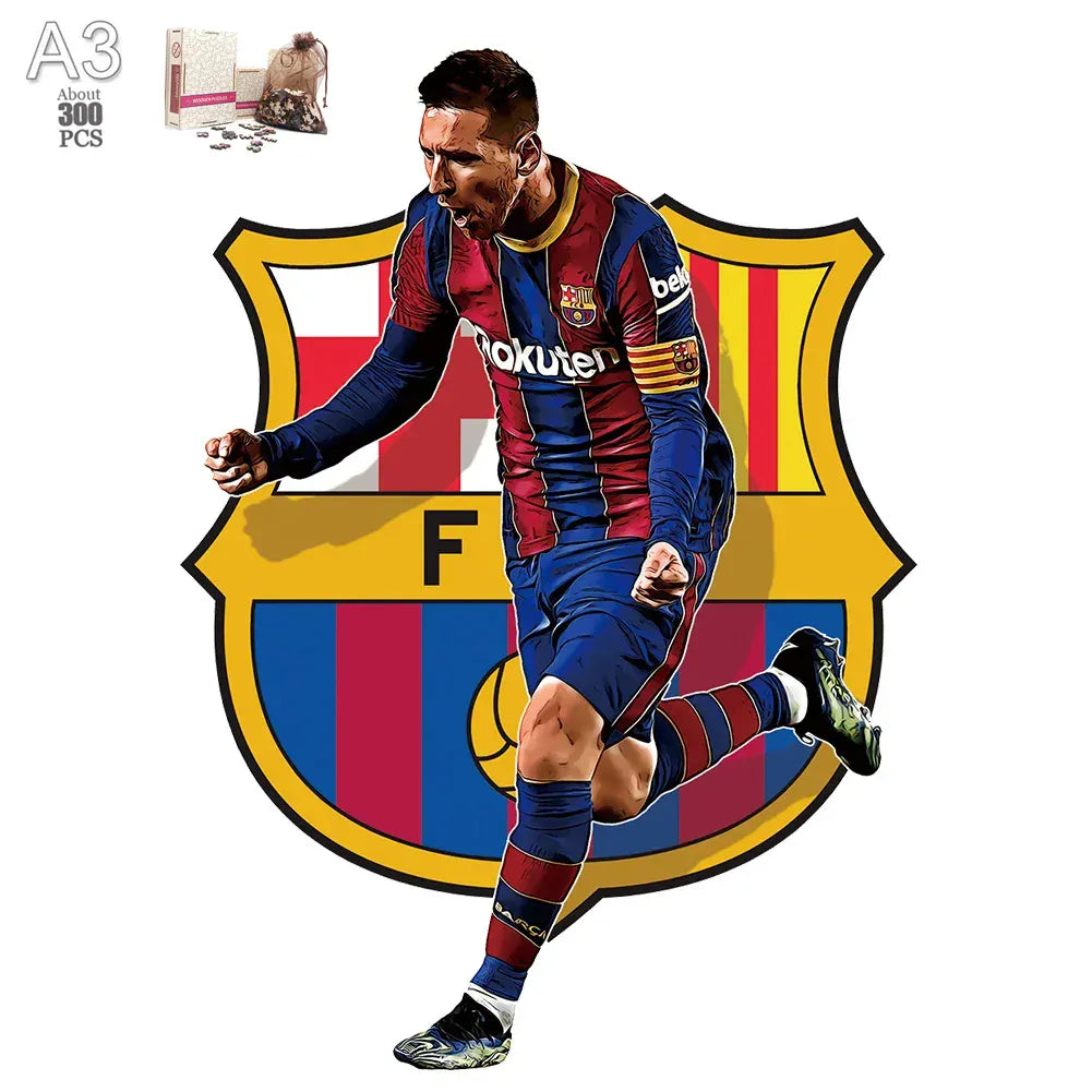 puzzle de joueur de foot varié I boutique1one ZQ-MX-08-A3