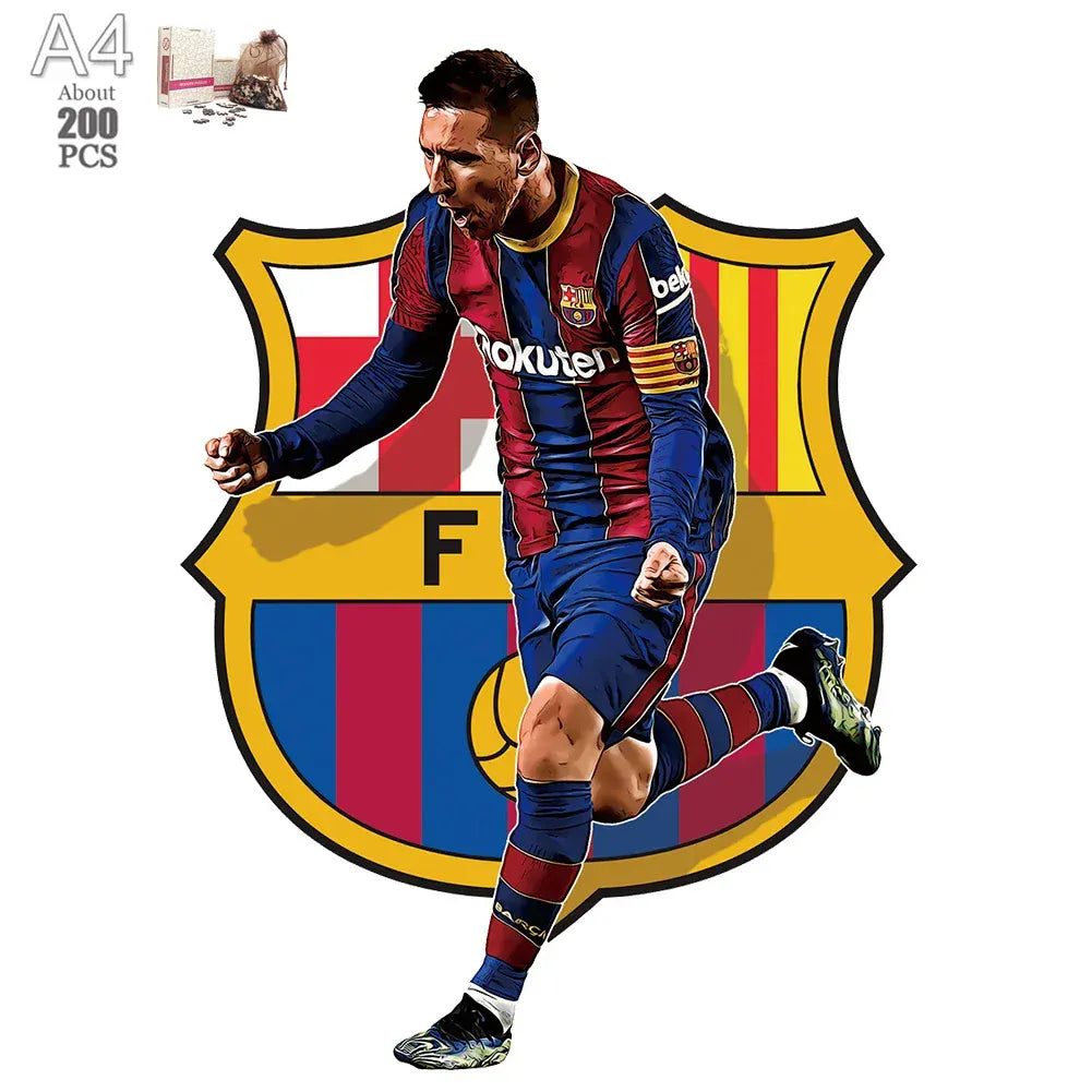 puzzle de joueur de foot varié I boutique1one ZQ-MX-08-A4