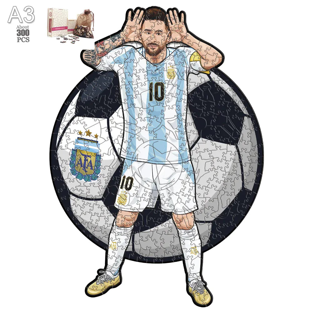 puzzle de joueur de foot varié I boutique1one ZQ-MX-09-A3