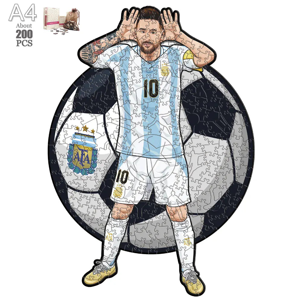 puzzle de joueur de foot varié I boutique1one ZQ-MX-09-A4
