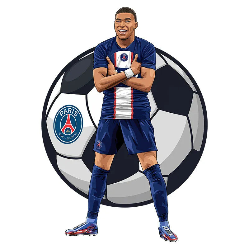 puzzle de joueur de foot varié I boutique1one ZQ-OBP-02-A3