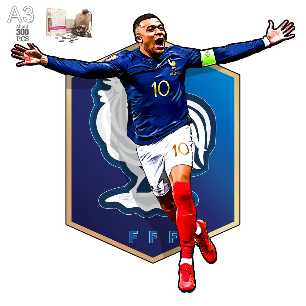 puzzle de joueur de foot varié I boutique1one ZQ-OBP-03-A3