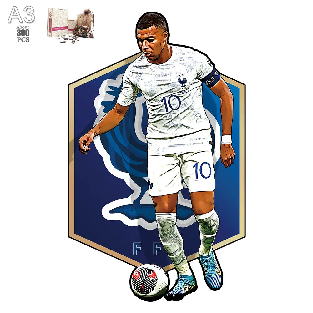 puzzle de joueur de foot varié I boutique1one ZQ-OBP-04-A3