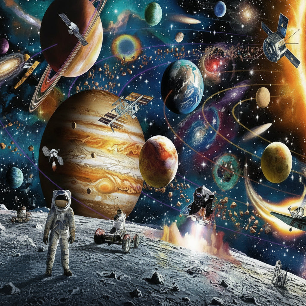 puzzle de l'espace I boutique1one Space Traveller