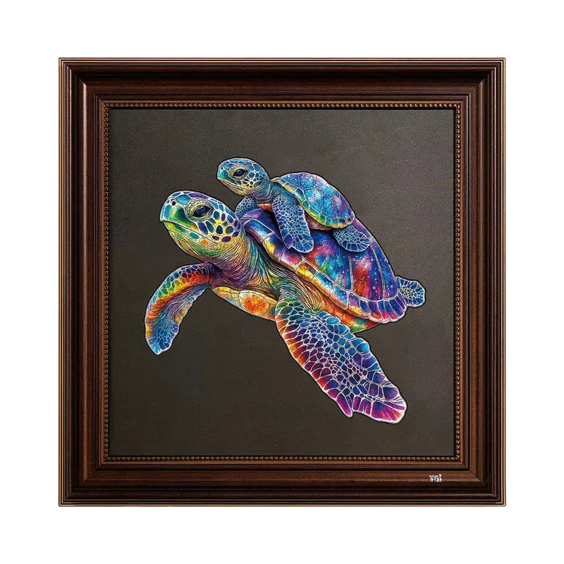 puzzle de magnifiques tortues I boutique1one